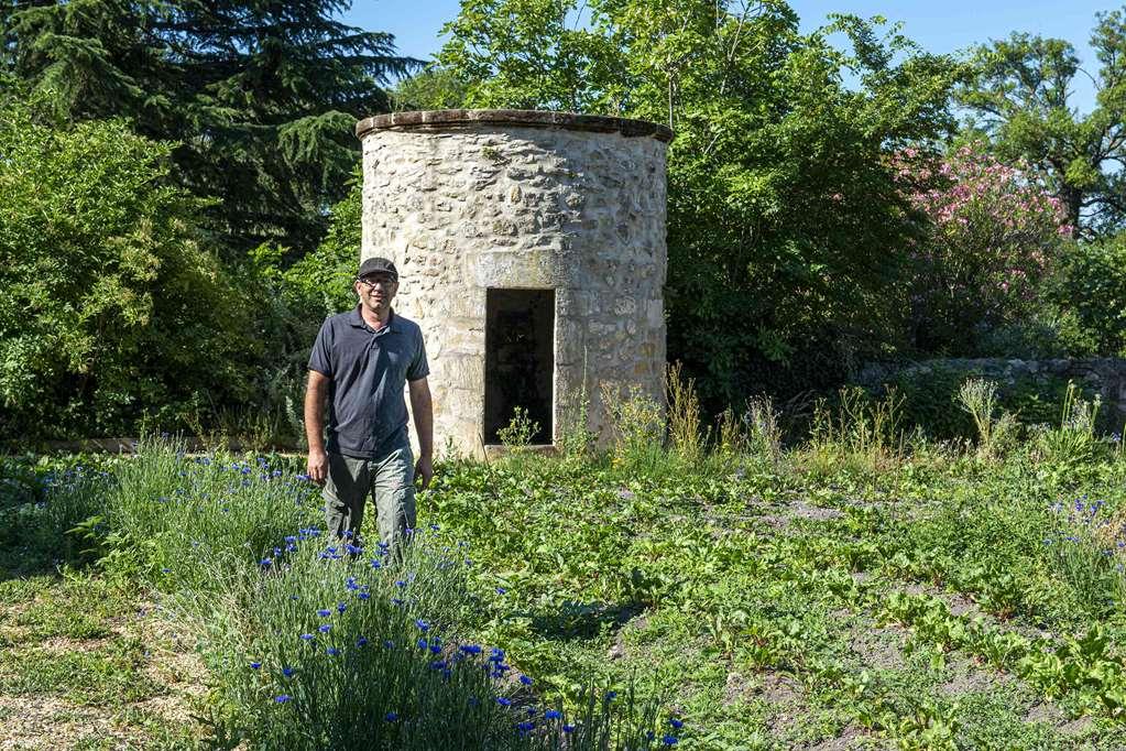 Chateau De Massillan Uchaux Bagian luar foto